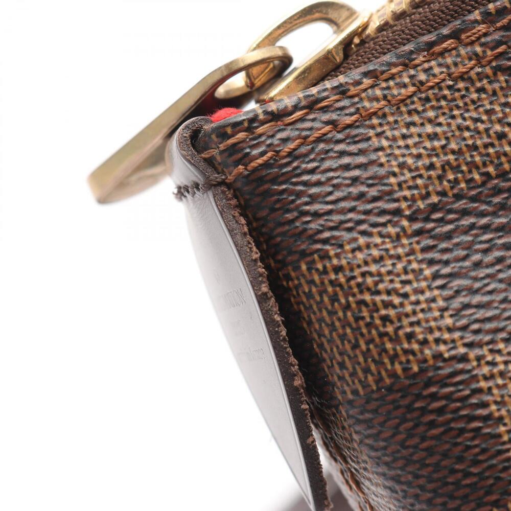 Louis Vuitton Brown Canvas Bag Tote Damier Leather Saleya - Picture 9 of 9